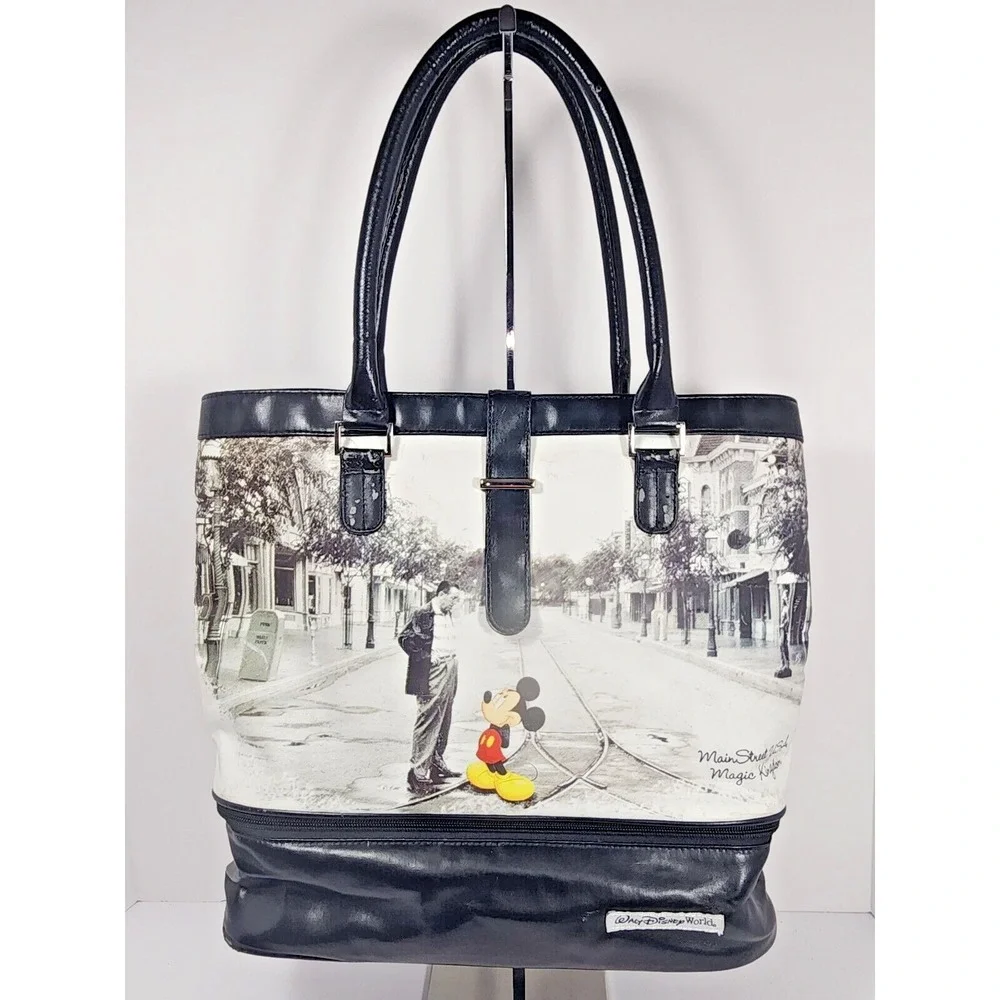 Walt‎ Disney World Tote Main Street USA Magic Kingdom Shoulder Bag Mickey Mouse